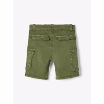 NAME IT Baggy Fit Cargo Shorts Batella Grøn